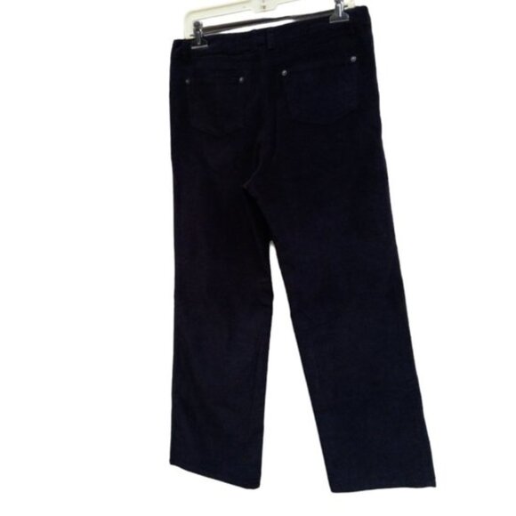 IZOD navy corduroy pants sz 10 Short 10P - Picture 6 of 12